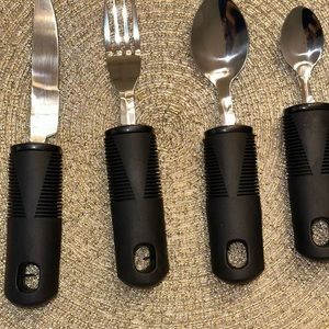 Healifty Adaptive Utensils - Juego de 4 piezas – Utensilios